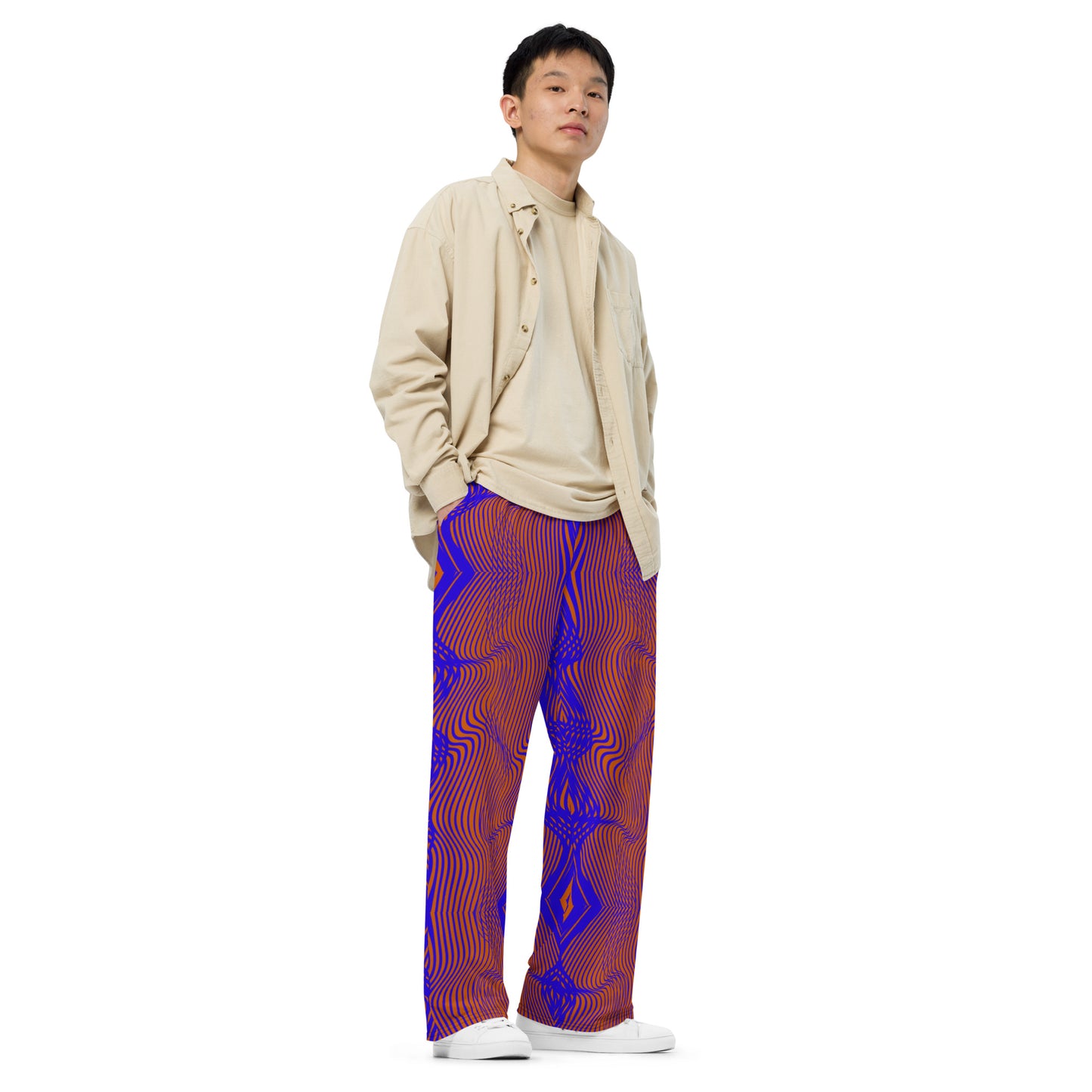 Kawa unisex wide-leg pants