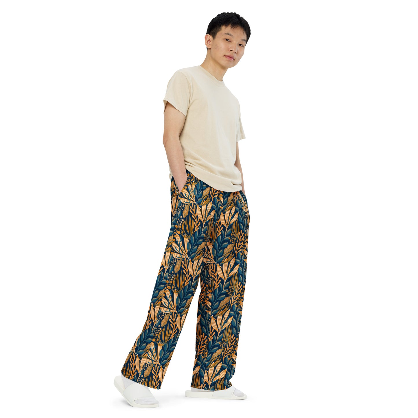 Omalicha Unisex wide-leg pants