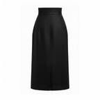 Black skirt on a white background
