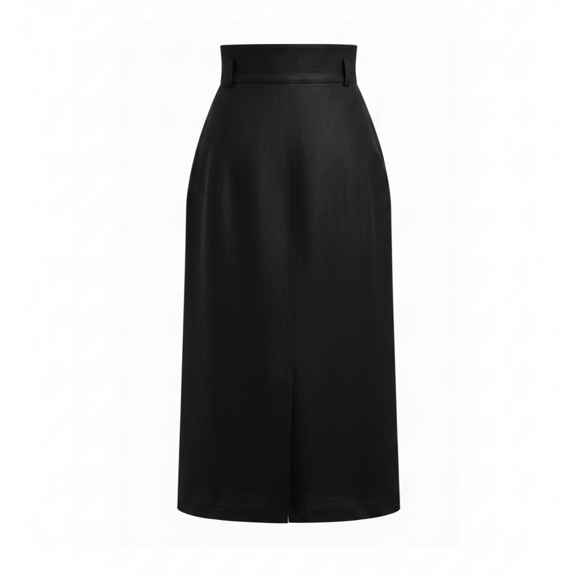 Black skirt on a white background