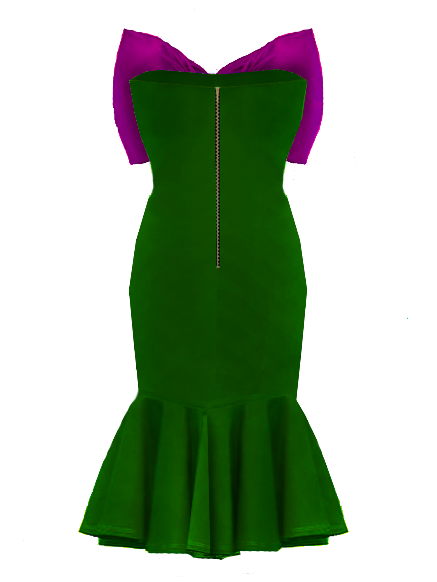 Model wearing a Maison Aria Dress