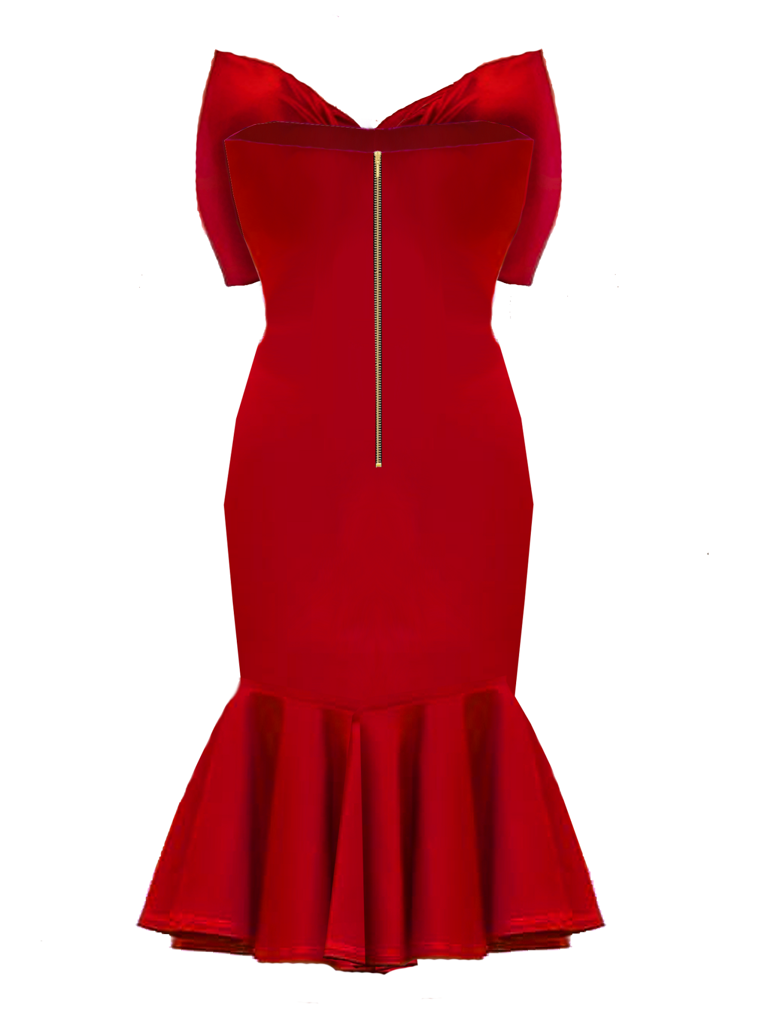 Model wearing a Maison Aria Dress
