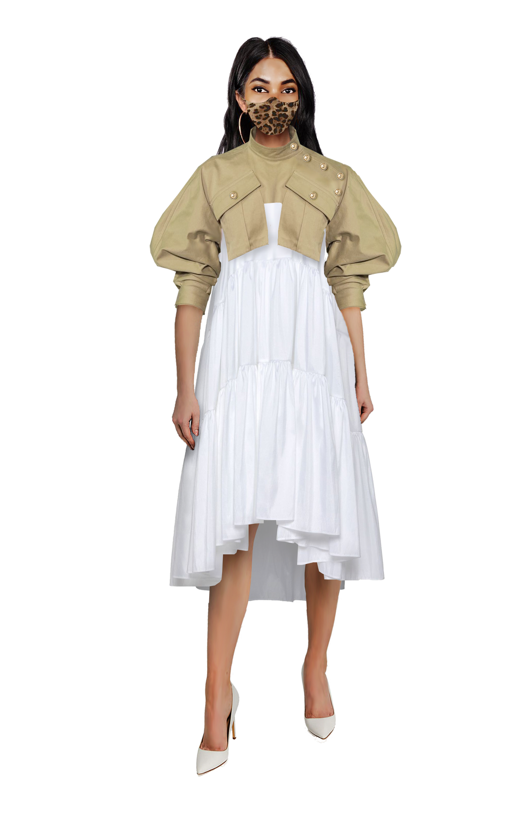 Winter Cargo Tent Dress