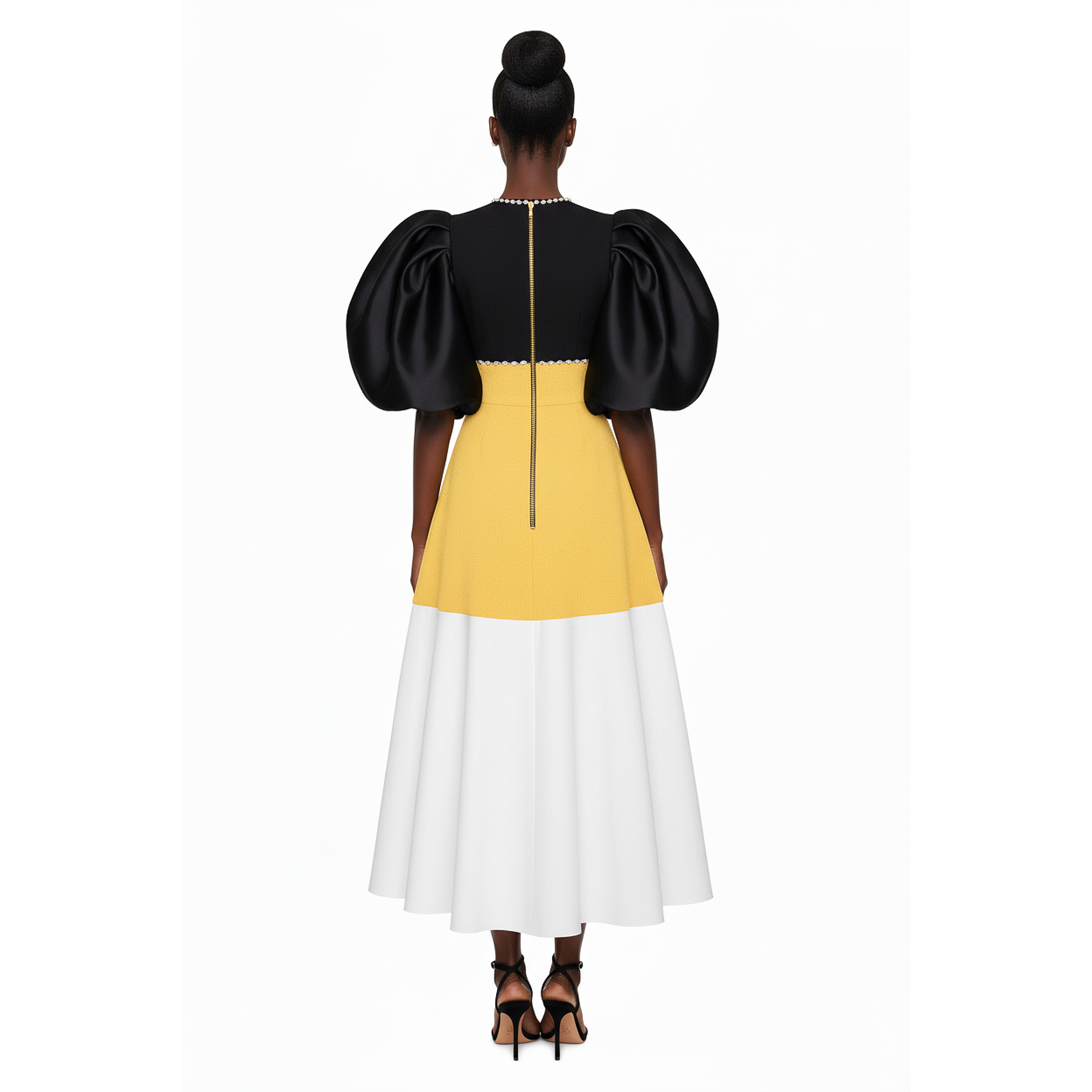 Dessert Layered Midi Dress
