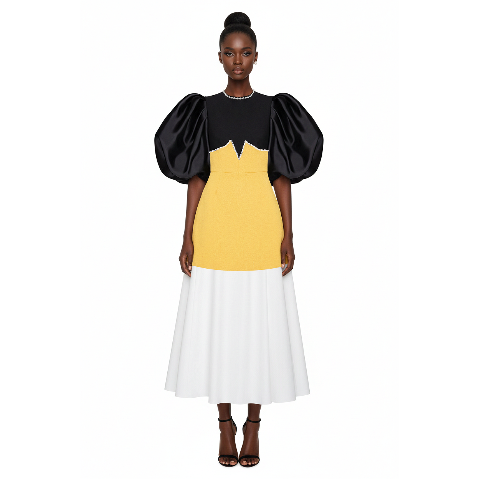 Dessert Layered Midi Dress