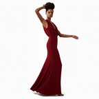 Aasma Maxi Silk Crepe Dress