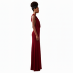 Aasma Maxi Silk Crepe Dress