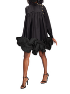 Model wearing a Maison Aria Dress