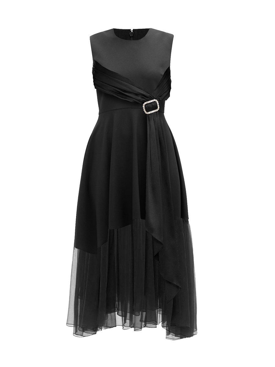 tiered long-sleeve midi dress in swiss dot WOMEN'S LONG SLEEVE V-NECK TIERED SWISS DOTS MIDI DRESS –  Wholesalefashiontrends.com