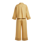 Tara Linen Boxy Shirt & Culotte Set