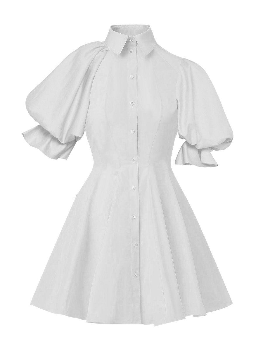 Model wearing a Maison Aria Dress