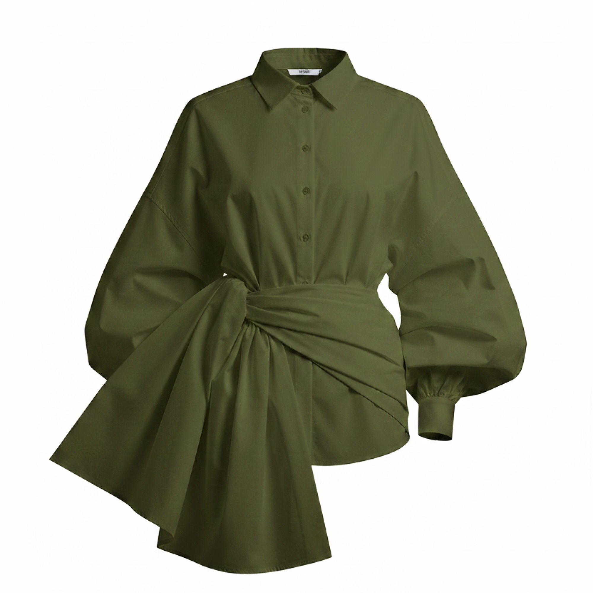 Nia Bloom Wrap Knot Blouse