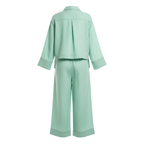 Tara Linen Boxy Shirt & Culotte Set