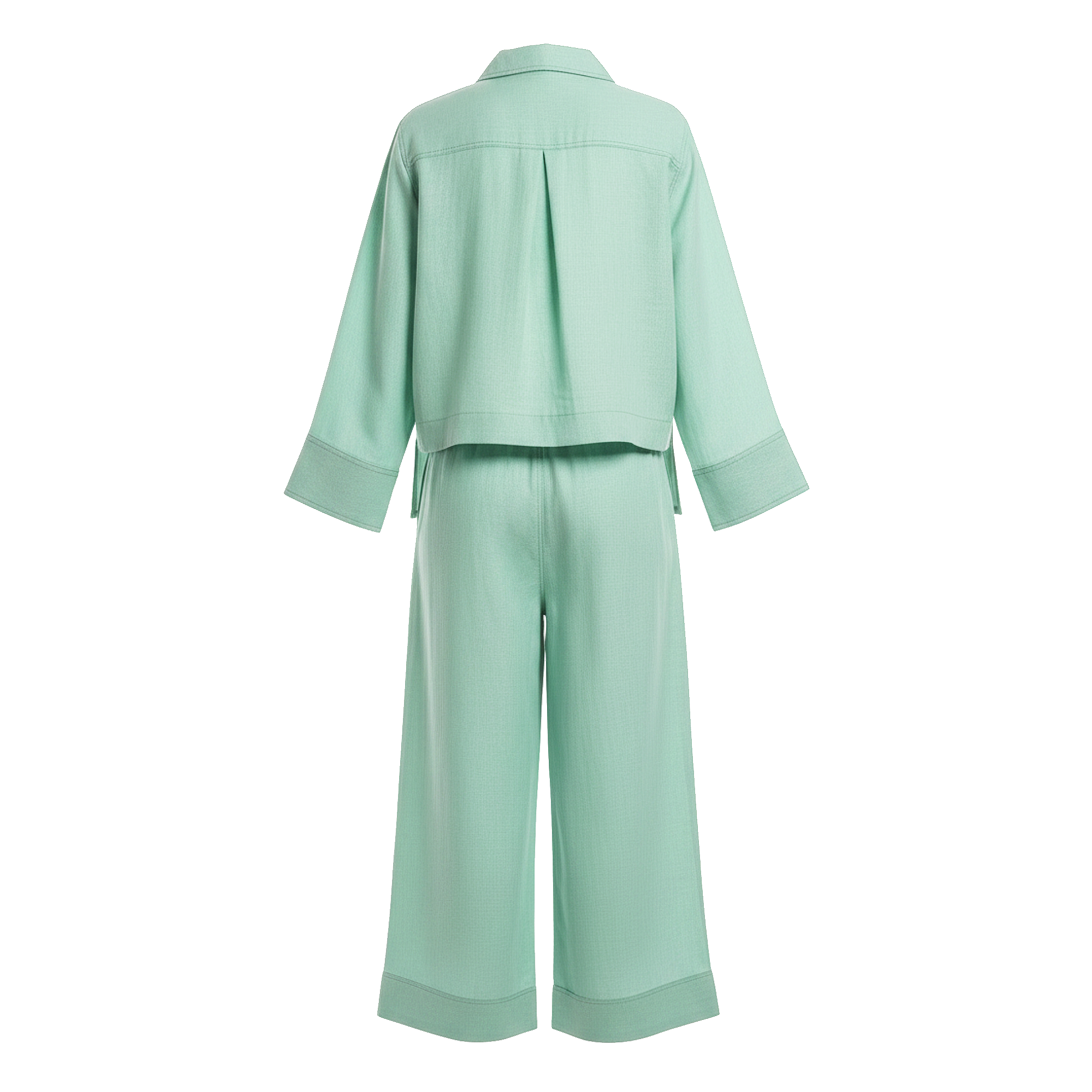 Tara Linen Boxy Shirt & Culotte Set