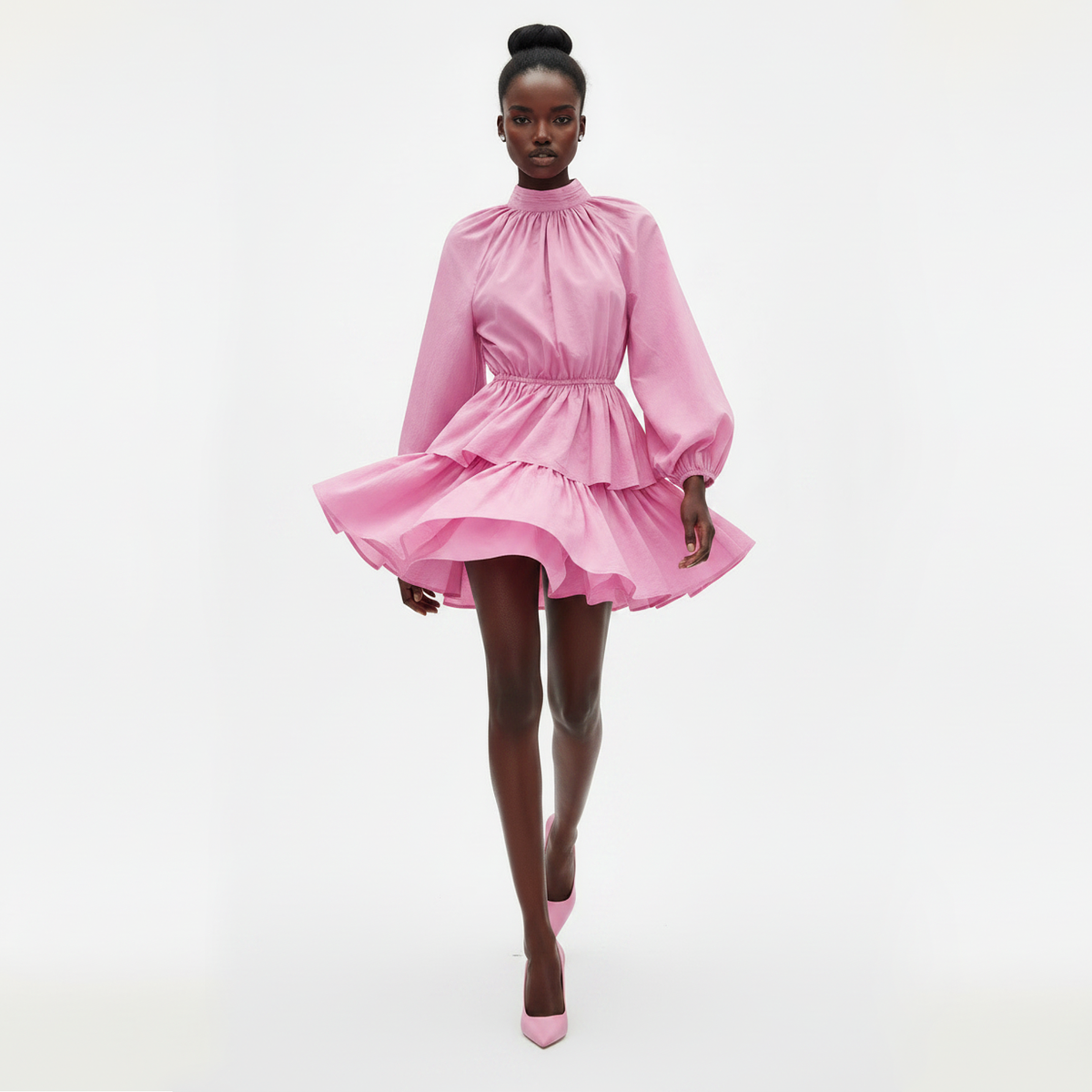 Layla Maxi Draped Cocktail Dress | Maison Aria  Maison Aria Global