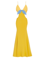 Raina Maxi Crepe Dress