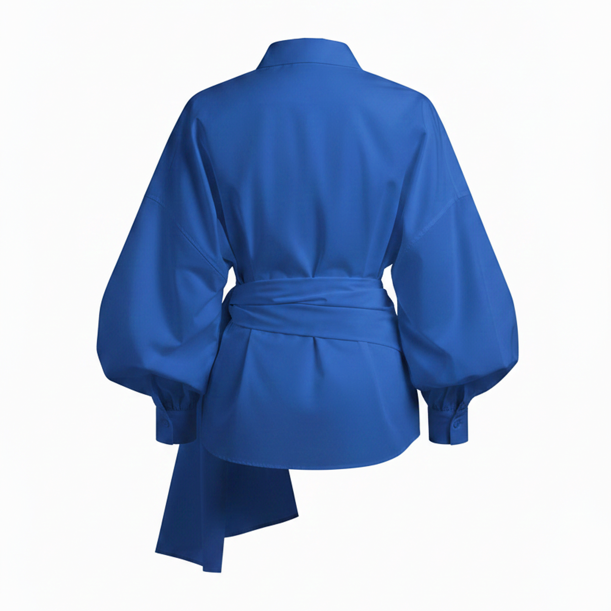 Nia Bloom Wrap Knot Blouse