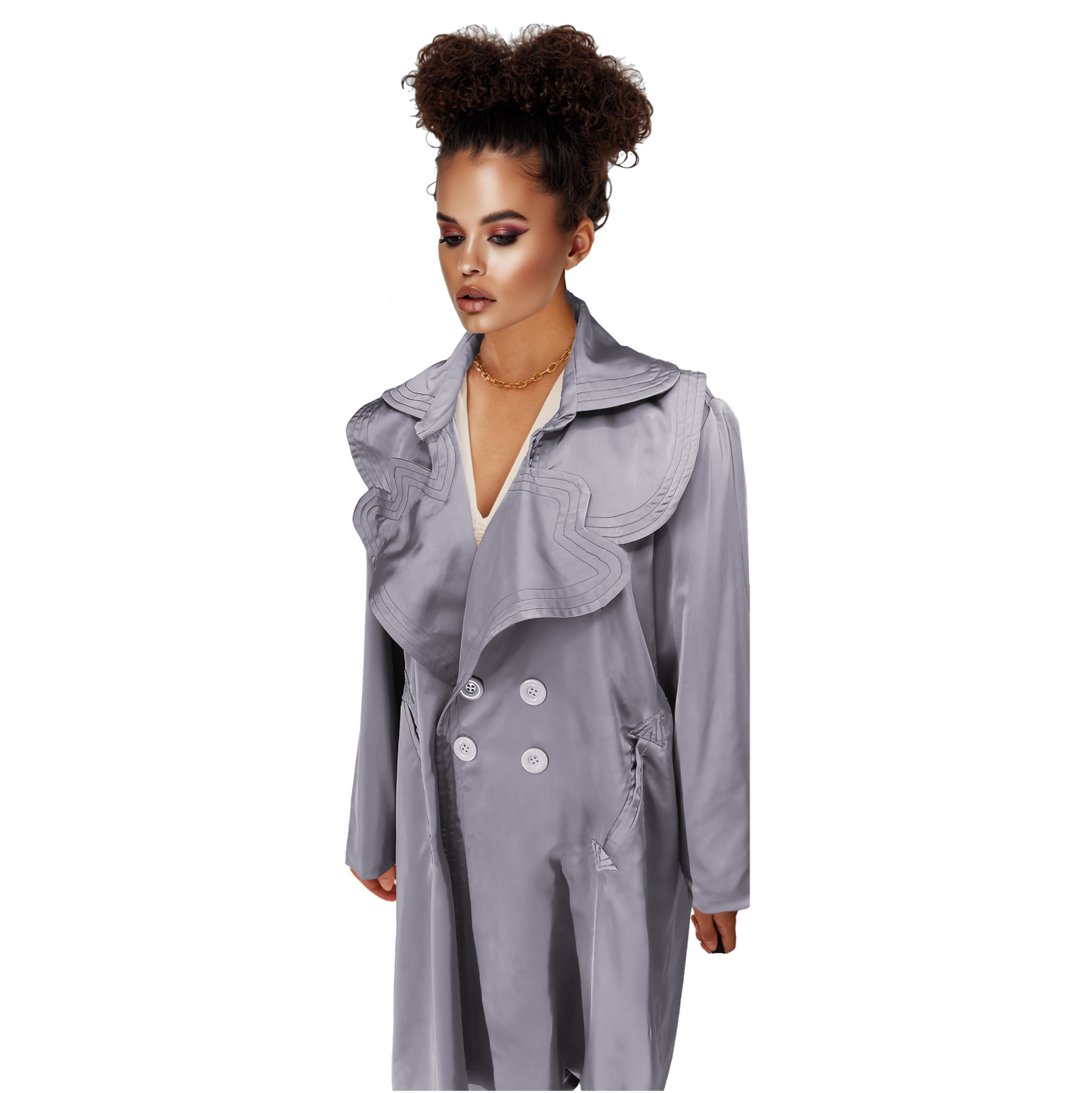 Amour Silk Coat