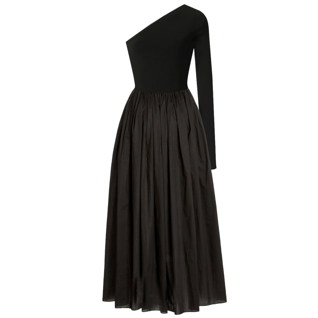 Model wearing a Maison Aria Dress