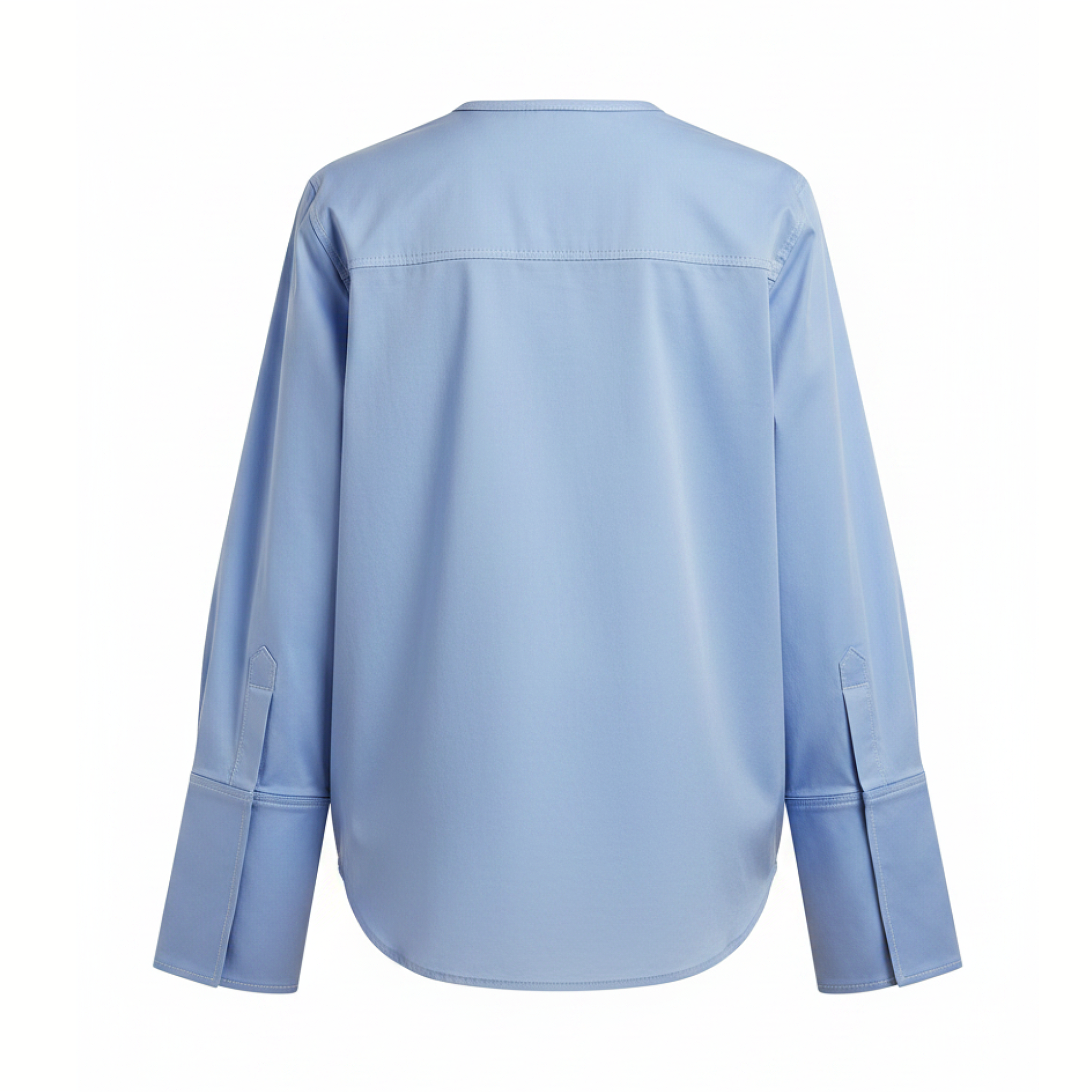 Light blue shirt on a white background