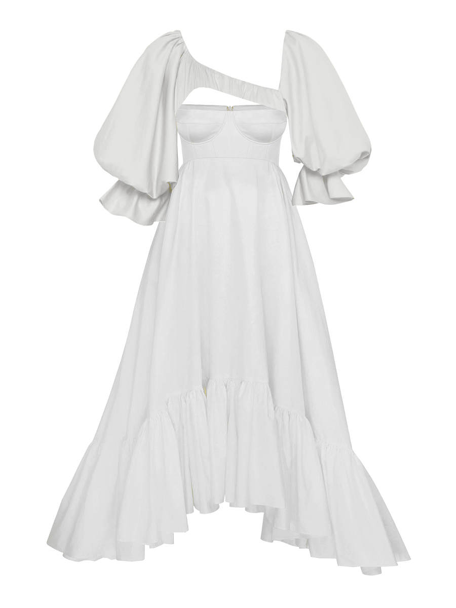 Spring Fling Maxi Flared Dress