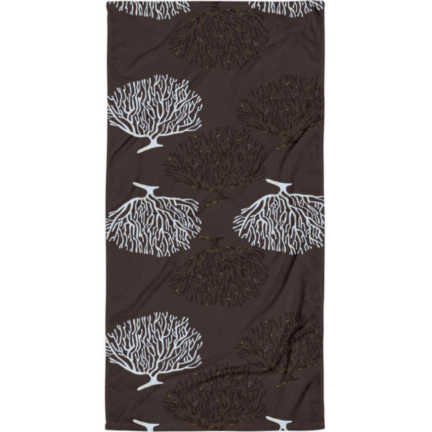 Tree of Life Fluffy Large Towel