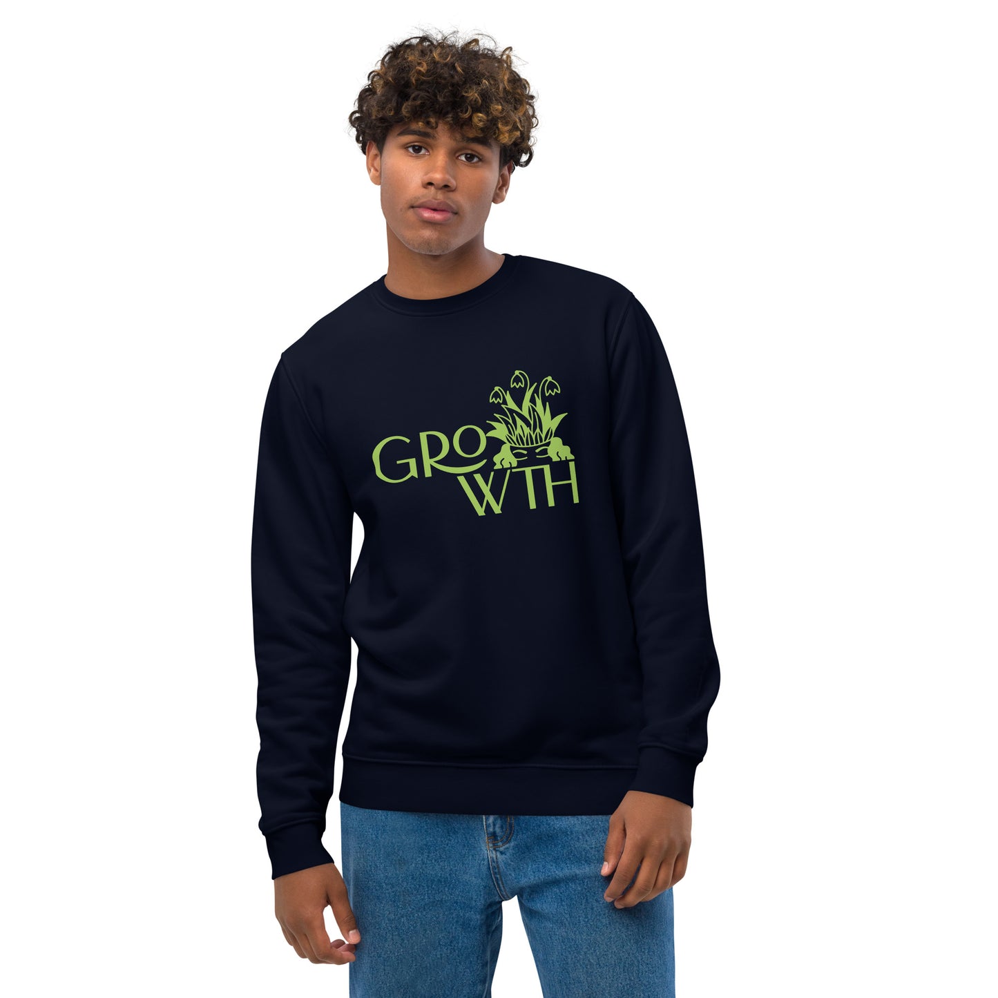 Sweat-shirt écologique Growth Unisex