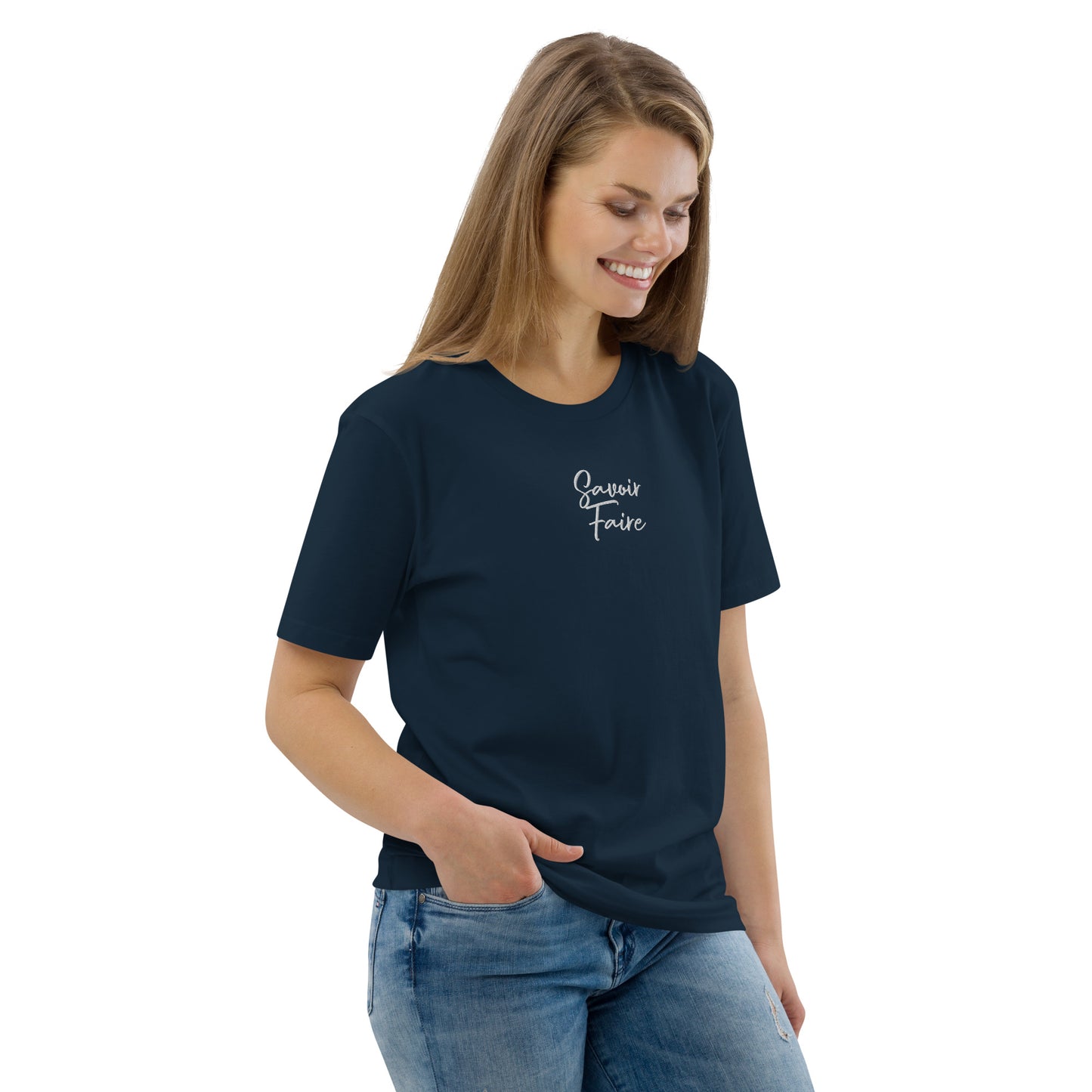 Savoir Faire T-shirt unisexe en coton bio