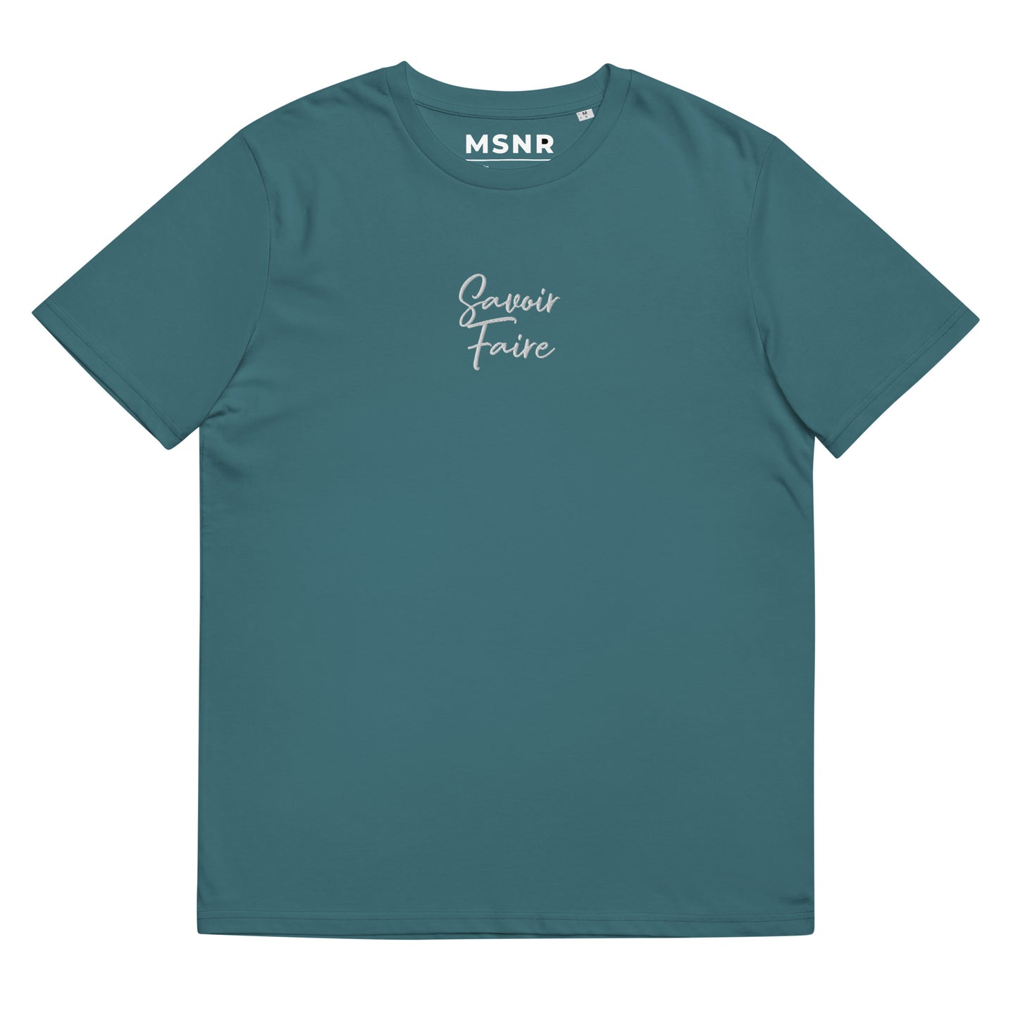 Savoir Faire T-shirt unisexe en coton bio