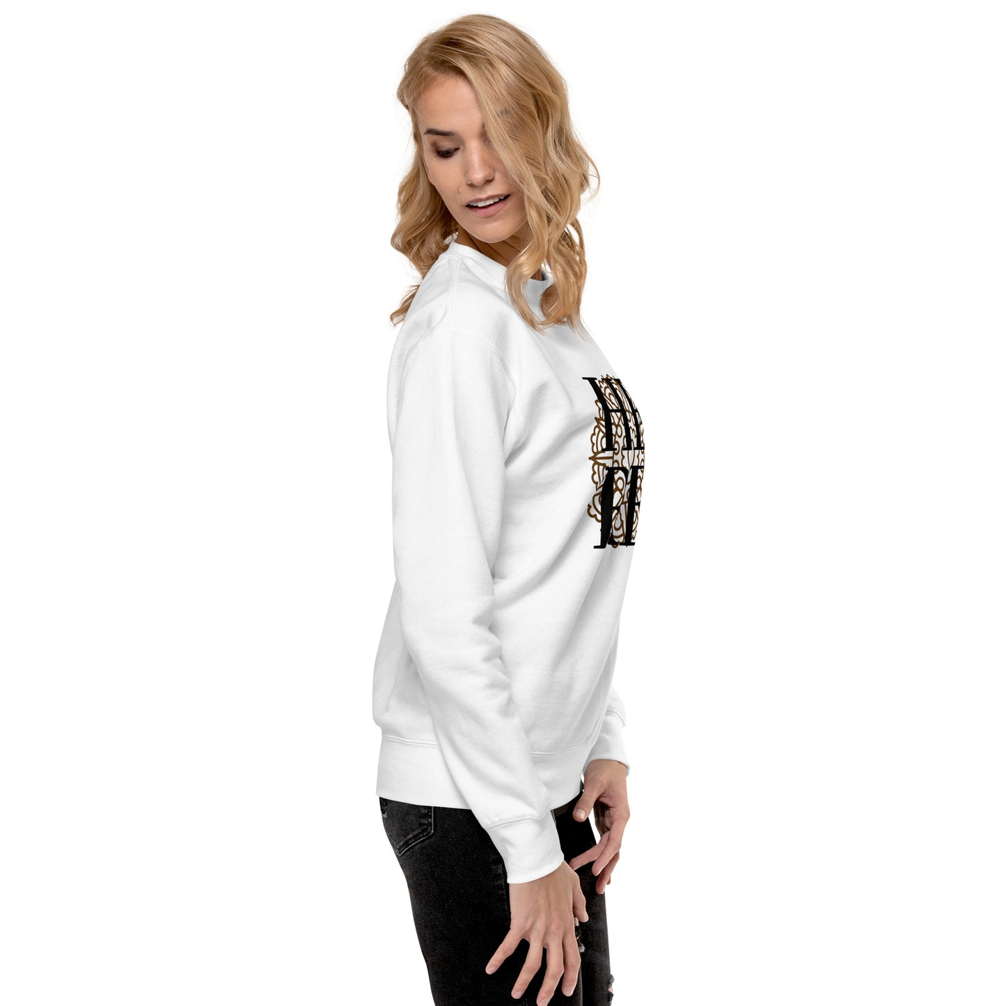 Here Bold Unisex Premium Sweatshirt