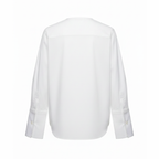 White shirt on a white background