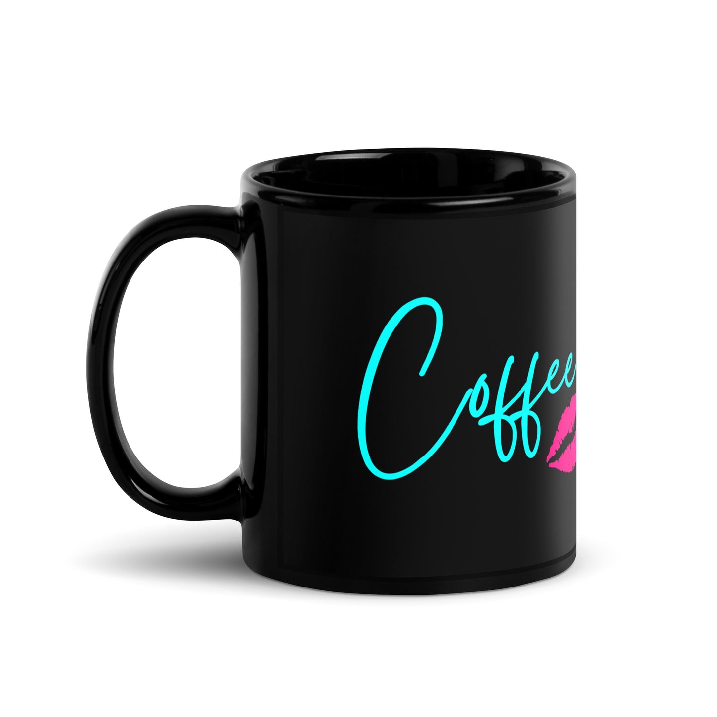 Coffeespiration Black Glossy Mug