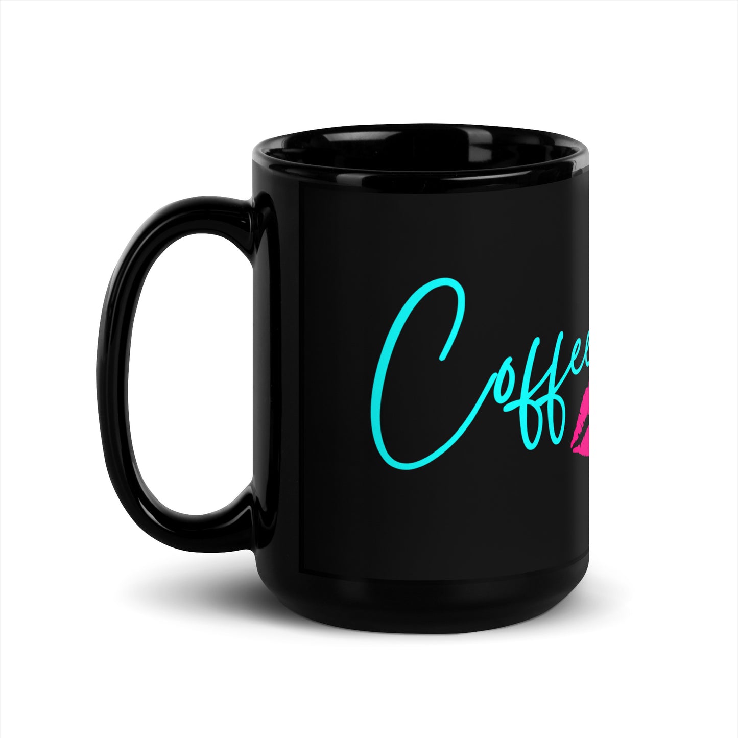 Coffeespiration Black Glossy Mug