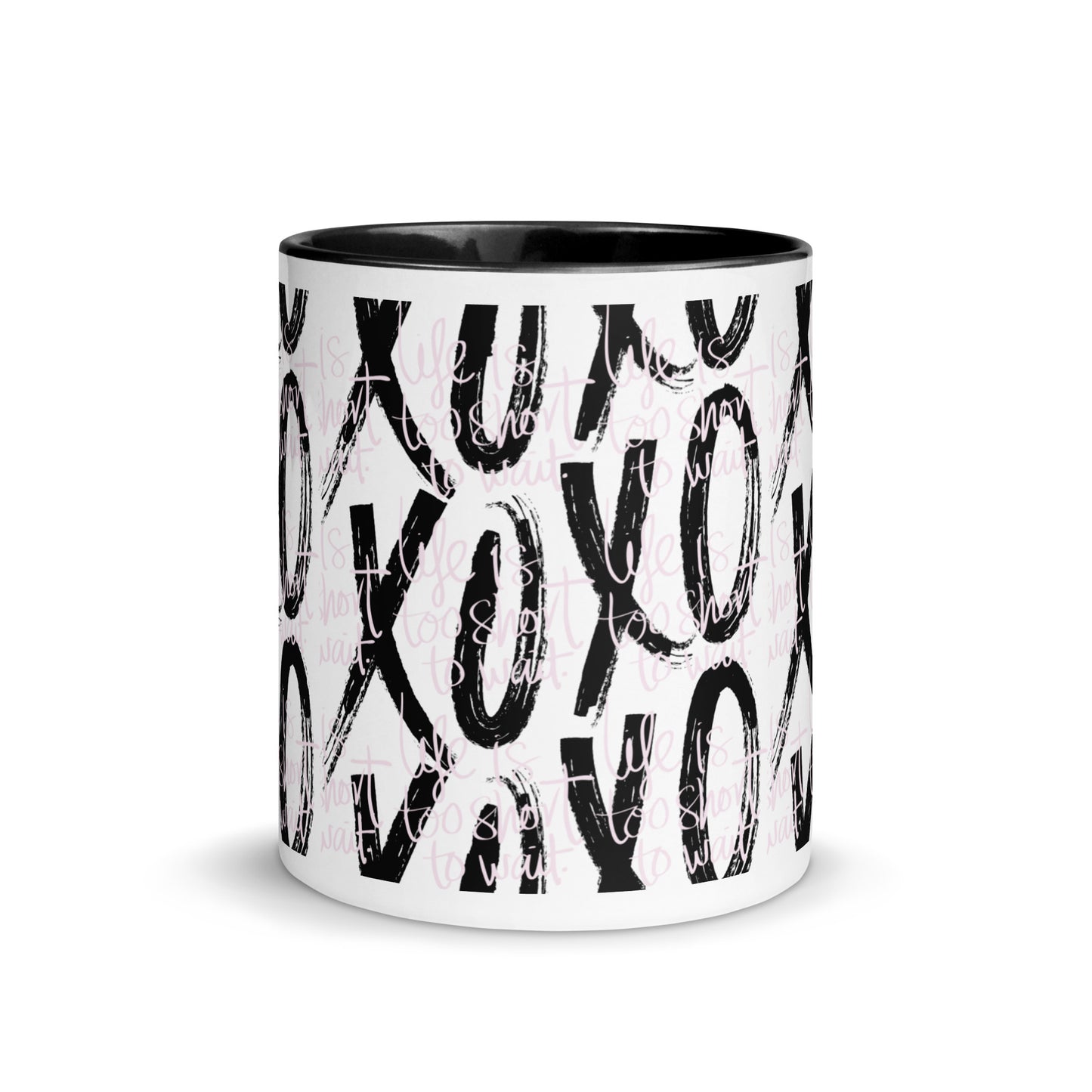XOXO Bold Mug avec couleur à l'intérieur