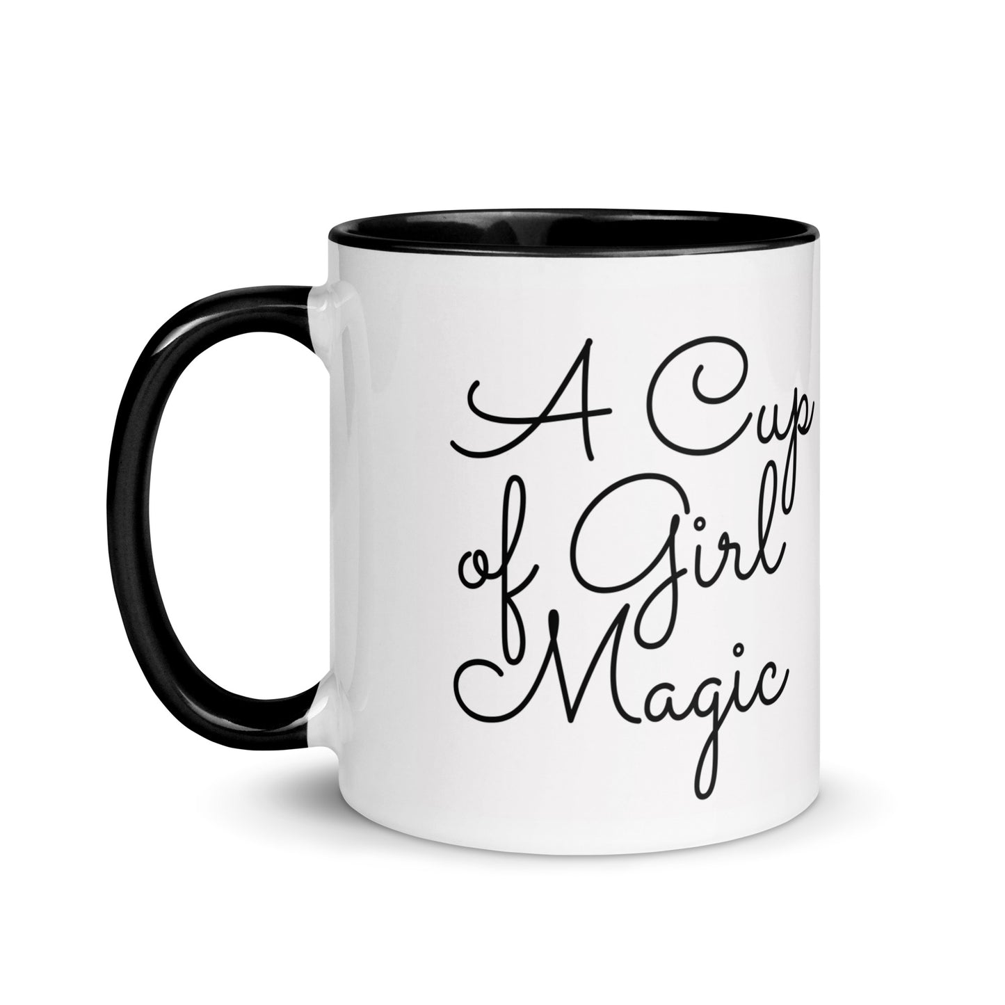 Girl Magic Mug with Color Inside