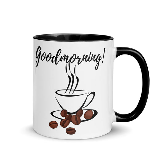 Good Morning Mug with Color Inside