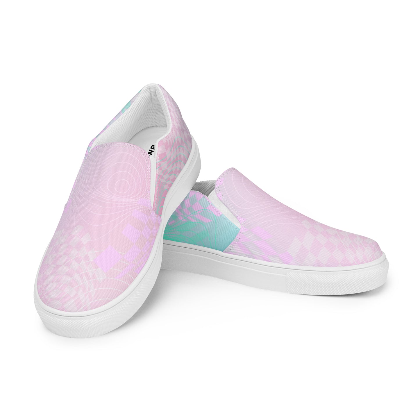Cotton Candy Women’s slip-on canvas shoes